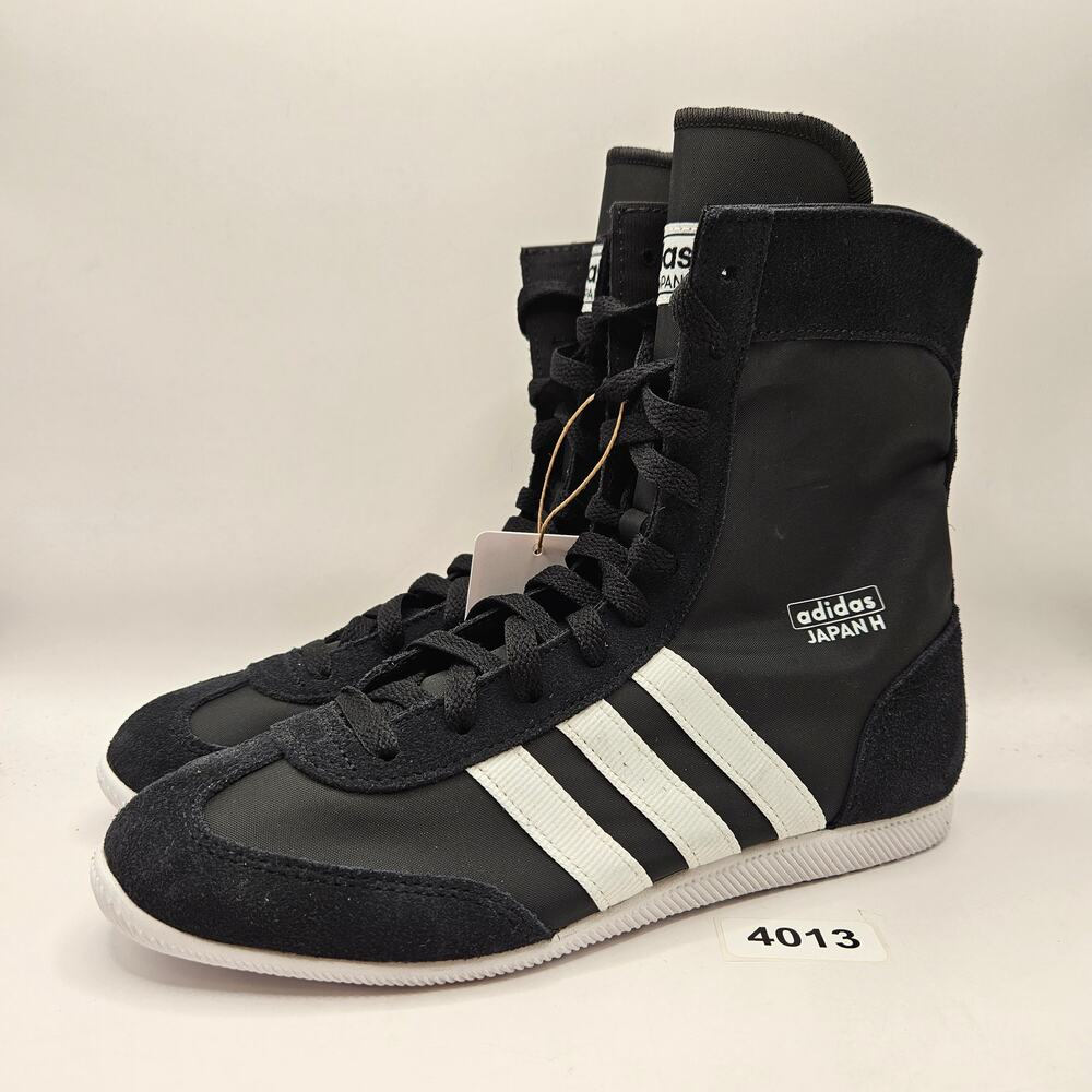 ADIDAS ORIGINALS WOMEN'S 6 JAPAN H CORE BLACK CLOUD METALLIC BOXING JR8122 NWOB